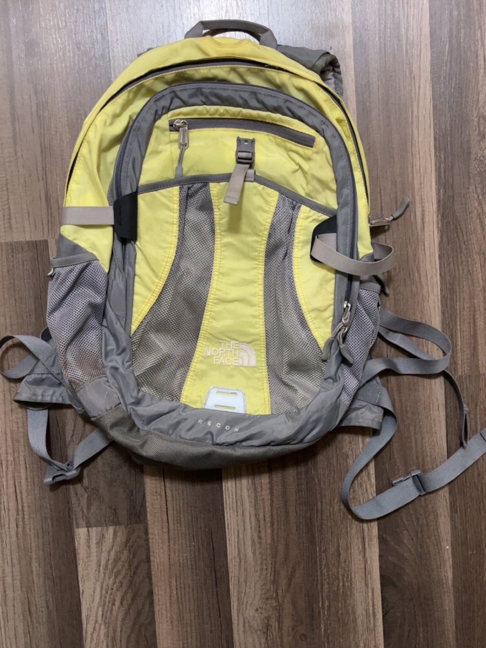The North Face Recon Men's Yellow & Gray Backpack